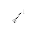 white gold 14k threadless labret post