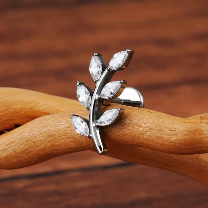 6 Petals Titanium Threaded Labret