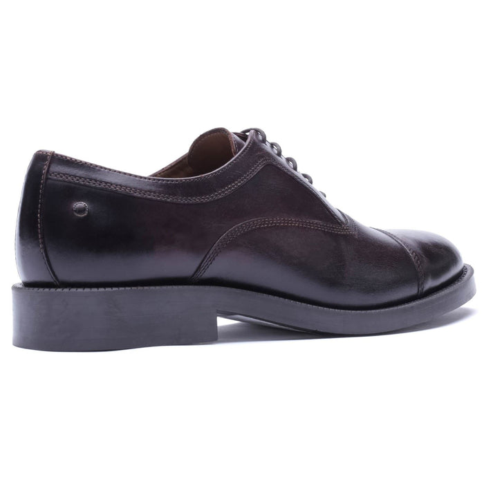 Base London Roma Leather Men's Washed Brown Oxford Shoes
