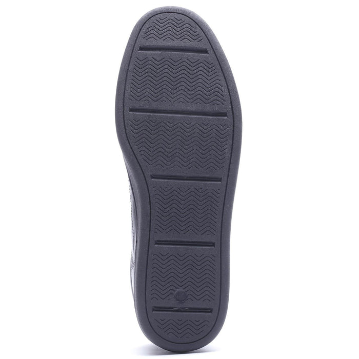 Base London Zammo Leather Men's Black Lace-Up Shoes