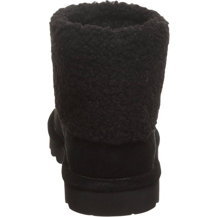 Bearpaw Jessa Suede Women's Black Winter Ankle Boots