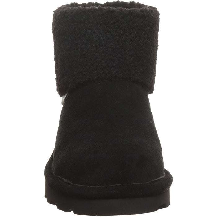 Bearpaw Jessa Suede Women's Black Winter Ankle Boots