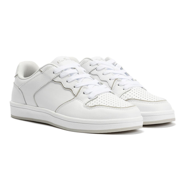 Ben Sherman Club Leather Men's White Trainers