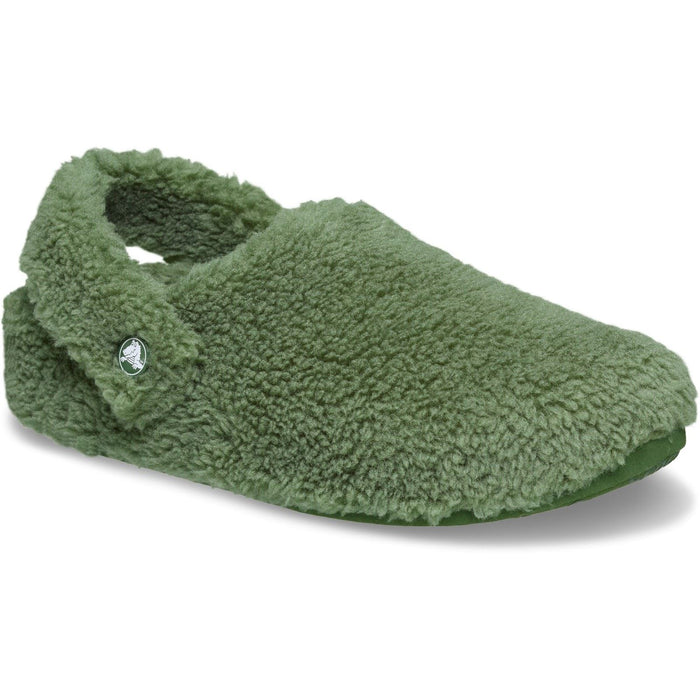 Crocs Classic Cozzzy Polyester Men's Army Green Slippers