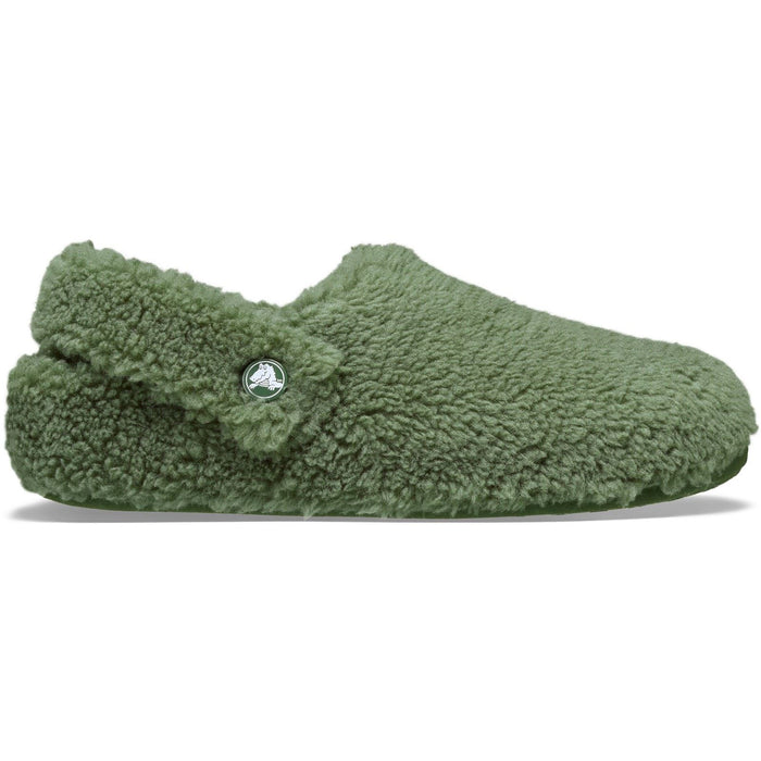 Crocs Classic Cozzzy Polyester Men's Army Green Slippers