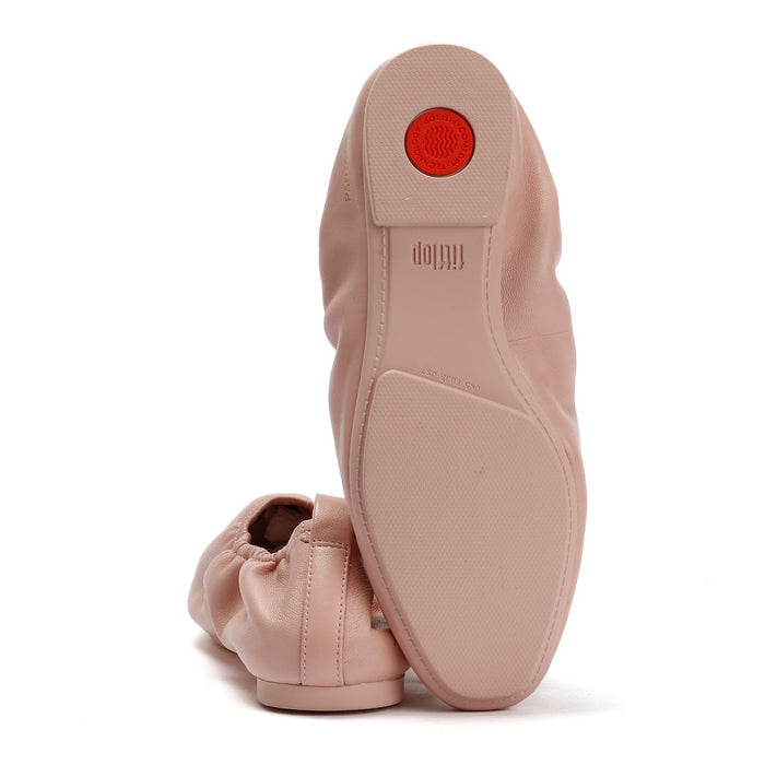 FitFlop DELICATO X PANTONE Poise Leather Ballerinas