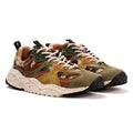 Flower Mountain Wave Suede Men's Camouflage Trainers