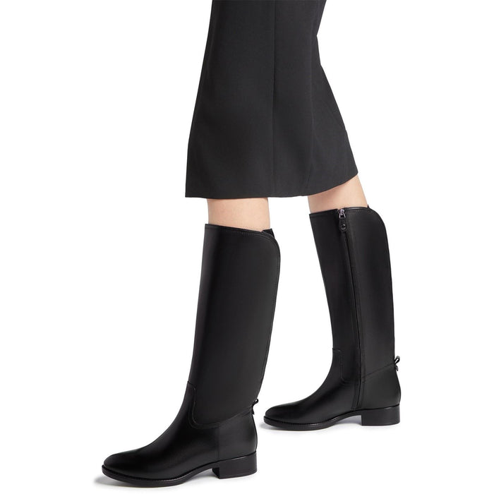 Geox D Felicity Leather Women's Black Boots