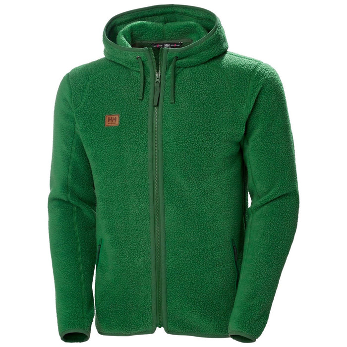 Helly Hansen Workwear Heritage Pile Hoodie Men's Green Fleece Jacket