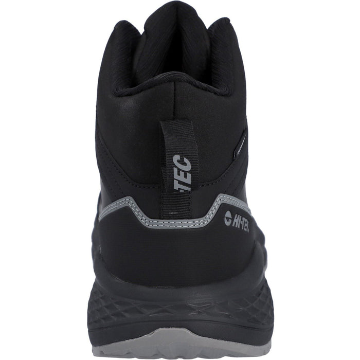 Hi-Tec Litespeed Mid Polyester Men's Black/Carbon Grey Hiking Boots
