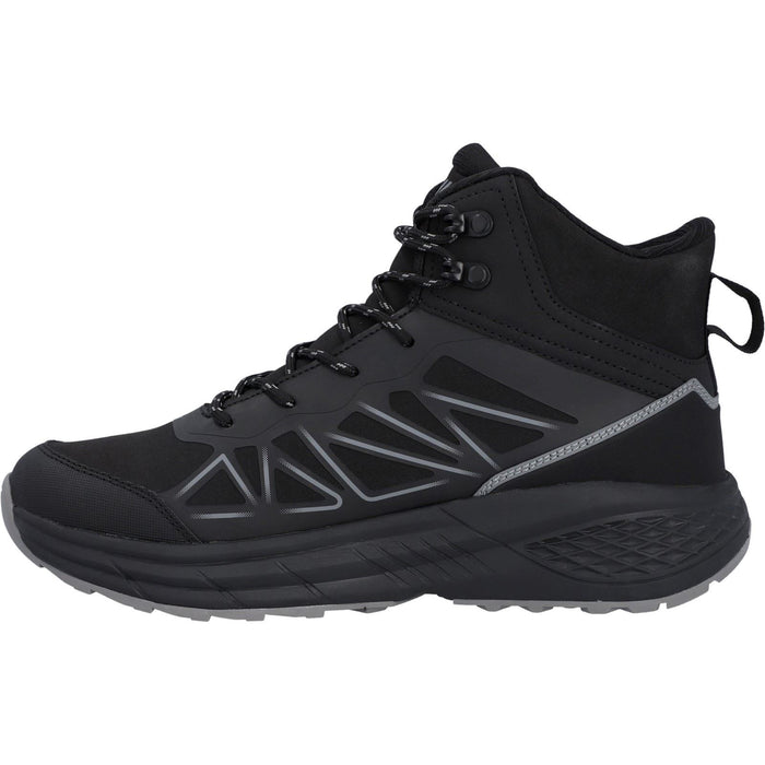 Hi-Tec Litespeed Mid Polyester Men's Black/Carbon Grey Hiking Boots