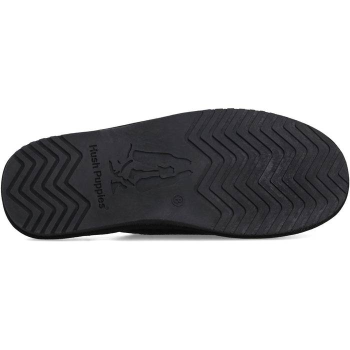 Hush Puppies Coady Cord Polyester Men's Black Slippers