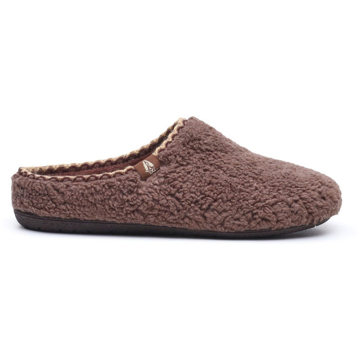 Hush Puppies Good Textile Women's Chocolate Slippers