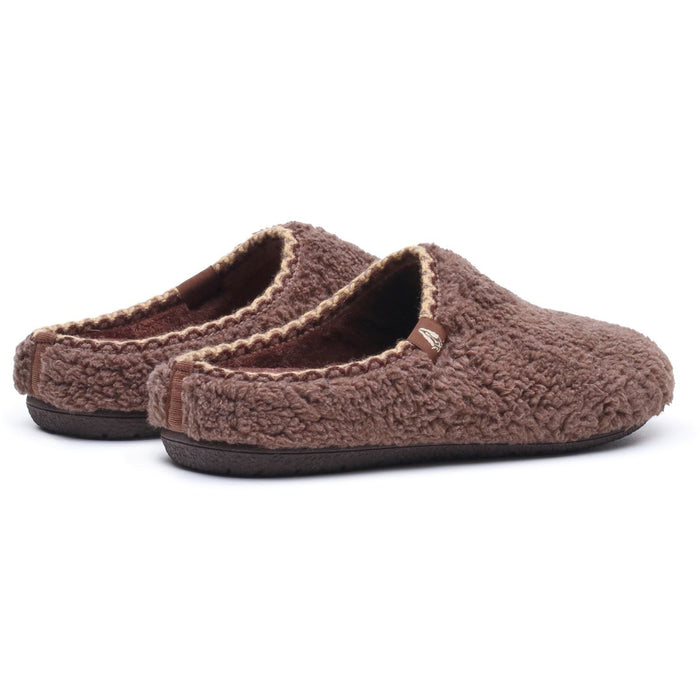 Hush Puppies Good Textile Women's Chocolate Slippers