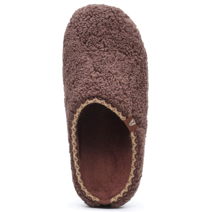 Hush Puppies Good Textile Women's Chocolate Slippers