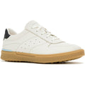 Hush Puppies Mae Leather Women's White Trainers