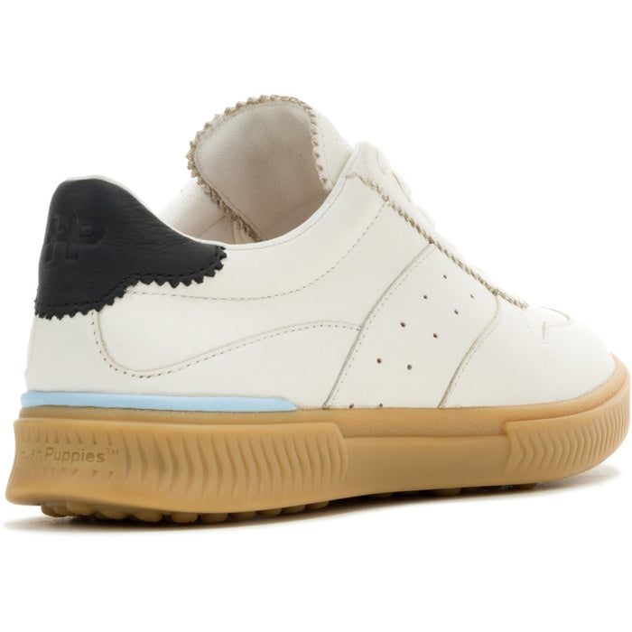 Hush Puppies Mae Leather Women's White Trainers
