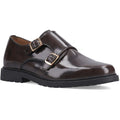Hush Puppies Verity Hi-Shine Leather Women's Chocolate Shoes