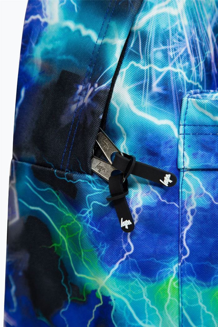 Hype Iconic Boy's Multicoloured Lightning Storm Backpack