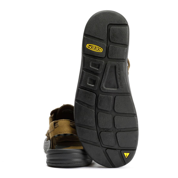 Keen Uneek Men's Dark Olive/Black Sandals