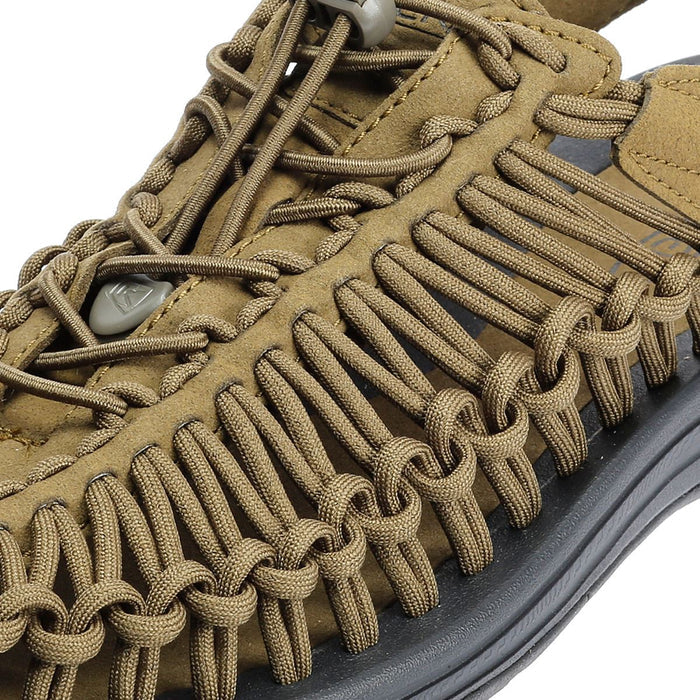 Keen Uneek Men's Dark Olive/Black Sandals