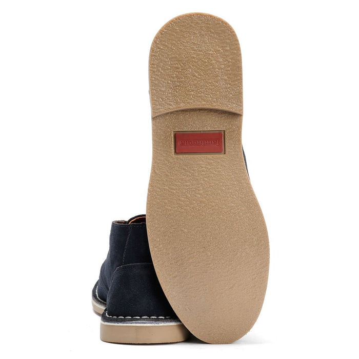 Lambretta Chiswick Suede Men's Navy Boots