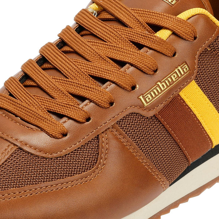 Lambretta Diego Men's Tan Trainers