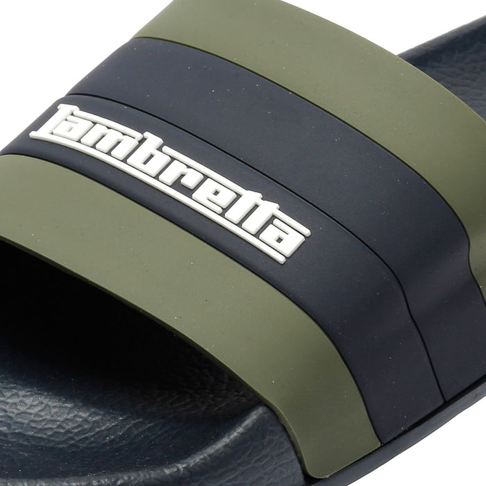 Lambretta Prince Men's Khaki Slides