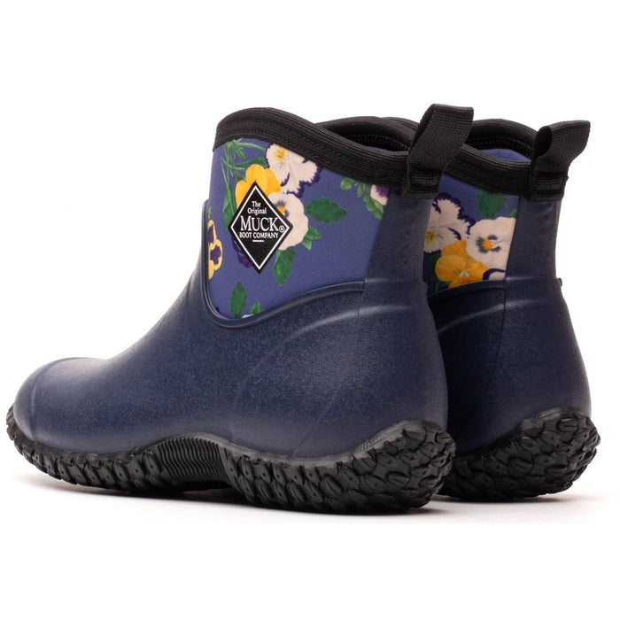 Muck Boots Muckster II Ankle Rubber Women's Navy Wellington Boots