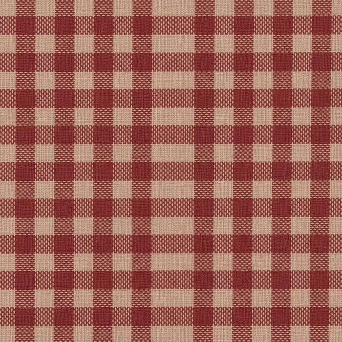 Red Kraft Gingham Tissue Paper