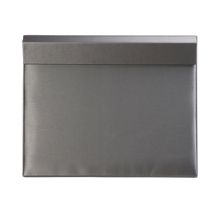 Silver Gray Leatherette 16 Chain