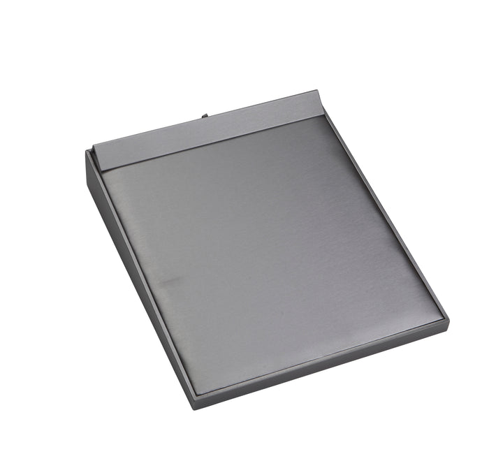 Silver Gray Leatherette 18 Chain