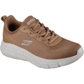 Skechers BOBS B Flex Icy Edge Textile Men's Chestnut Trainers