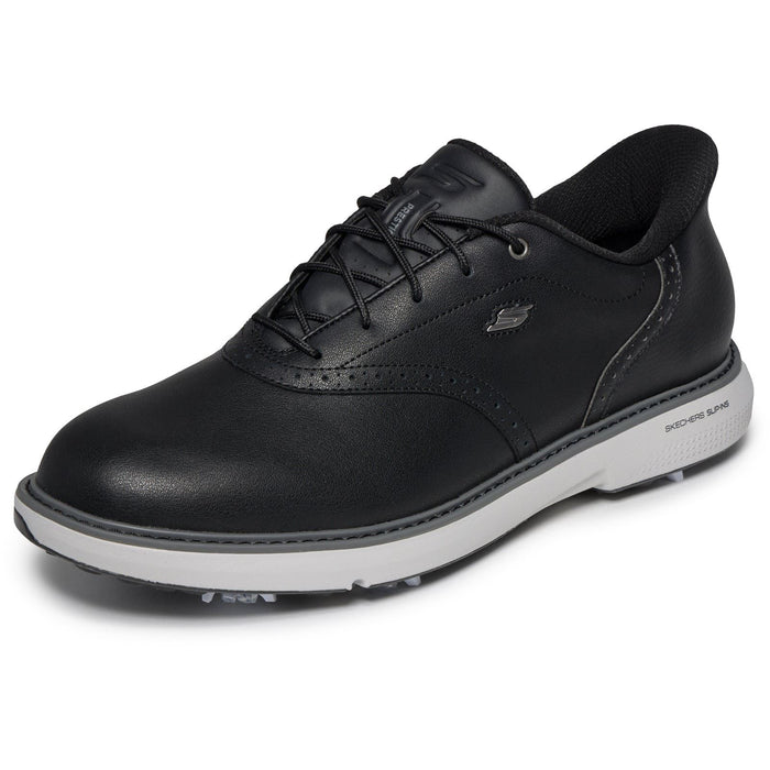 Skechers GO Golf Prestige Leather Men's BLACK Golf Shoes