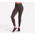Skechers GOWALK FL HW Legging Nylon Women's Brown Sports Leggings