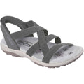 Skechers Reggae Slim Stretch Flex Textile Women's Olive Sandals