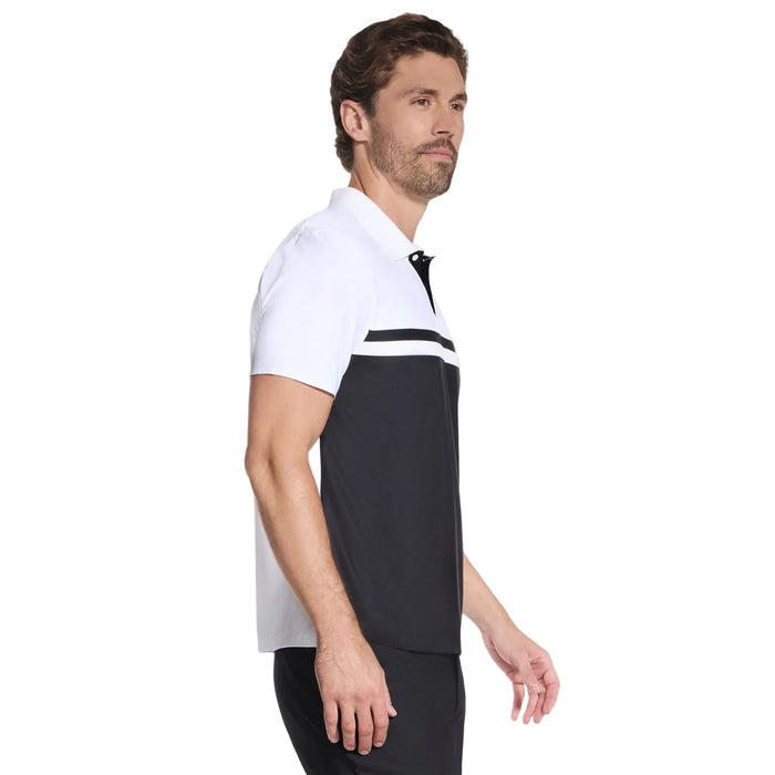 Skechers Skechers Ace Tour Polo Polyester Men's White Polo Shirt