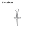Titanium Bayonet Charm