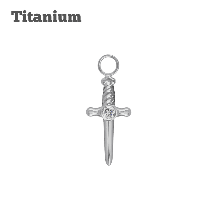 Titanium Bayonet Charm