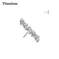 Titanium Lyra Threadless Top